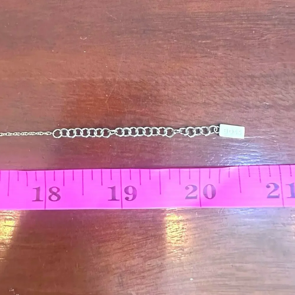 BOSS Necklace Delicate Chain Minimalist Jewelry 18